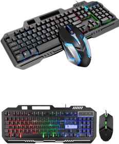 Resim Marsilyan Gaming Oyuncu Klavyesi Led Aydınlatmalı Mekanik Hisli ILKELGRP-5835 