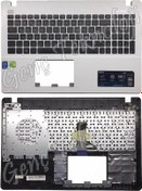Resim Asus Uyumlu F550C Üst Kasa Klavye Kasası - Beyaz- 