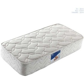 Resim 60 x 110 Opalin Yaylı Bebek Yatağı 60*110 Ortopedik Yaylı Yatak 