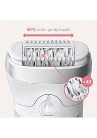 Resim Braun Silk-Epil 9 9865 SensoSmart Kablosuz Islak - Kuru 4'ü 1 Arada Epilatör 