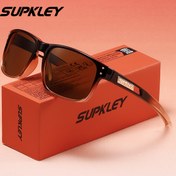 Resim SUPKLEY Unisex Koruma Polarize Spor Moda Gözlükleri - Hafif Rahat PC Çerçeve, Şık Kaplumbağa & Şeffaf Lensler Bisiklet, Balıkçılık, Açık Hava Aktiviteleri, Bisiklet Gözlükleri, Dayanıklı Plastik Menteşeler 