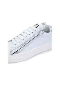 Resim Mario Valentino Kadın Hakiki Deri Beyaz/gümüş Sneakers & Spor Ayakkabı 1040 91s3902 Bn Ayk Y24 Whıte/sılver Beyaz - Gümüş 