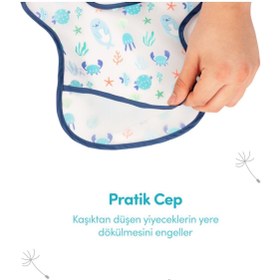 Resim Sevi Bebe Yeni Sezon Cepli Eva Önlük 