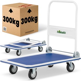 Resim Balatlı 300 kg Taşıma Arabası 