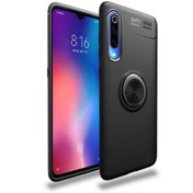 Resim KVY Xiaomi Mi 9 Uyumlu Yüzüklü Manyetik Ravel Kılıf 