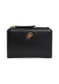 Resim Th Script Leather Bi Kadın Cüzdan Siyah 