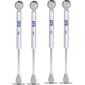 Resim TeknoKapsül 4 Adet Std Dolap Amortisörü Gazlı Piston Kapak Hidroliği 27 cm 80N 