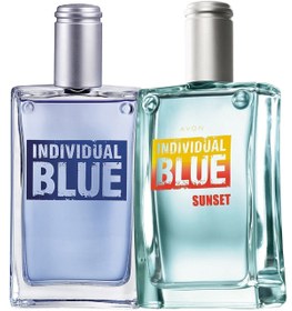 Resim Avon Individual Blue Ve Individual Blue Sunset Erkek Parfüm Paketi 