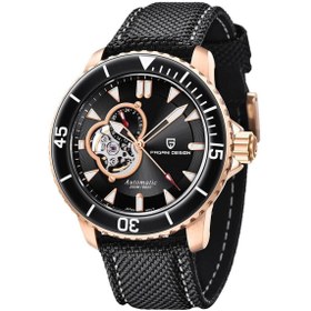 Resim Pagani design PD-1674 Erkek 200M Su Geçirmez Tourbillon Saat Otomatik Mekanik Saat Safir Kristal Paslanmaz Çelik 