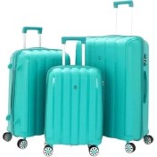 Resim Mena Rise Polipropilen Üçlü Valiz Seti V305 Cam Göbeği 