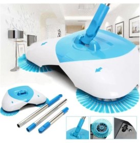 Resim Hibrit Shop Spin Broom Dikey El Süpürgesi 