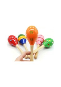 Resim Yumurta Marakas Çok Renkli 