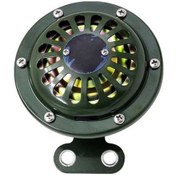 Resim Createtech 24v 110db Elektrikli Korna Yuvarlak Hoparlör 24v Araçlar İçin Su Geçirmez 