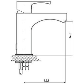 Resim Gpd Fuego Lavabo Bataryası Mlb105 