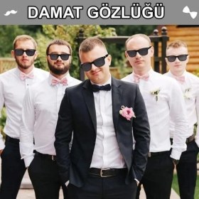Resim MCM Group Damat Gözlüğü – Düğün ve Bekarlığa Veda Partisi Aksesuarı 