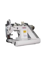 Resim Yuki Tk-928-dpl-xl Kollu 3 İğne Çift Merdaneli Çekerli Kot Taiwan D.drive Kavramalı Motor 