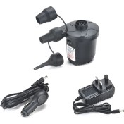 Resim RelicRealm 50W Elektrikli Hava Pompası Vakum Depolama Torbaları Için 3 Nozullu Hava Şilteleri Yüzmek Ingiltere Fiş (Yurt Dışından) 