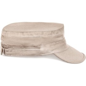 Resim Eke Tekstil Bej Castro Yazlık Keten Şapka - Unisex Bej 