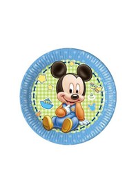 Resim Mickey İlk Yaşım 8 Adet Tabak 23 Cm +3 