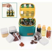 Resim Sones Cls Dış Mekan Baharat Şişesi Seti Taşınabilir Baharat Kavanoz Barbekü Gereç Kombinasyonu Çok Renkli 