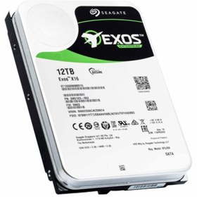 Resim Seagate EXOS X16 ST12000NM001G 3.5" 12 TB 7200 RPM SATA 3 HDD 