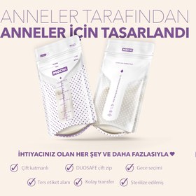 Resim MOCHi - Anne Sütü Saklama Poşeti - 120'li Paket 