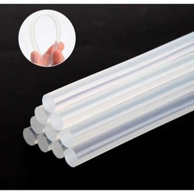 Resim hırdawhat 30 Adet Sıcak Ince Mum Silikon 7 Mm Boy 30 Cm 