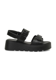 Resim Polaris 325583.z 5fx Siyah Kadın Dolgu Topuk Sandalet 000000000101985624 Siyah 