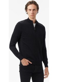 Resim Erkek Siyah Classic Fit Kazak-11464 0tb-siyah 