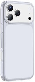 Resim Apple iPhone 17 Pro Max Uyumlu Soft Arkası Mat Slim Kaymaz Çizilmez Kılıf, Gri 