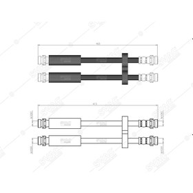 Resim SVAC 900113 Arka Fren Hortumu Doblo 01-10 