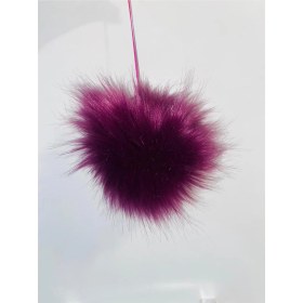 Resim Arabasına Aşıklar Kulübü Mor Tüy 10 cm 