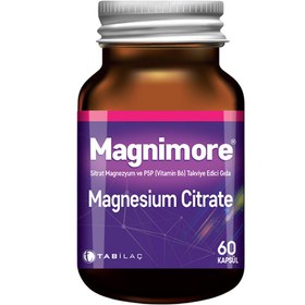 Resim MAGNİMORE Magnesium Citrate 60 Kapsül 