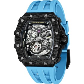 Resim Elemental Serisi - Karbon Fiber Otomatik Saat TB8208CF-11 
