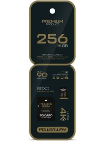 Resim Powerway Premium 256 Gb Sdxc Uhs Class 4k Ultra Hızlı Hafıza Kartı + Adaptör 