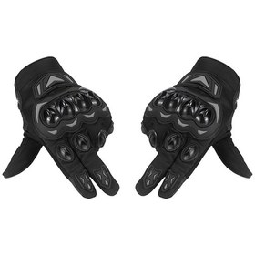 Resim Lemestar Erkek Ve Kadın Motosiklet Eldivenleri - Kaymayı Önleyici, Nefes Alabilir, Dokunmatik Kullanım 