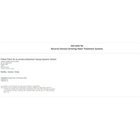 Resim Tr Tank Su Arıtma Cihazı Tankı 8 Lt 