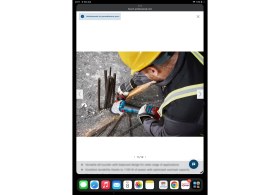 Resim Gws 18V-11S Devir Ayarlı Akülü Taşlama Karton Kutu 1 Ad 4.0 Ah Akü + 1 Ad 3.0 Ah Akü 