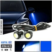 Resim MeyZone Ayna Altı Led Ayna Altı Cob Aydınlatma Led Eagle Eye 2 Adet Mavi Sağ Sol Takım Aynaaltı 