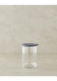 Resim Home Fresh Safe Cam Kavanoz Gri S 