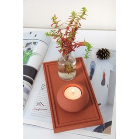 Resim E-safe Home Esafe Home Dikdörtgen Tabaklı Top Mumluk 