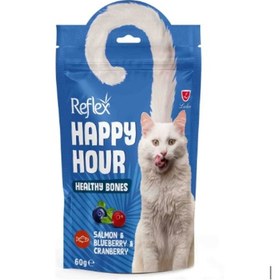 Resim Happy Hour Sağlıklı Kemikleri Destekleyici Kedi Ödül Maması 60gr X 5 Adet 