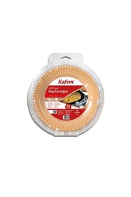 Resim KAFEM Airfryer Pişirme Kağıdı Yuvarlak 16cm 25 li x 20 Paket (Koli) 
