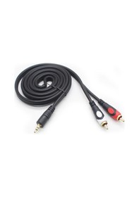 Resim 3.5Mm Stereo To 2 Rca Kablo Özel Seri 1.8 Metre 