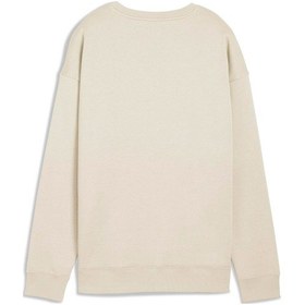 Resim Puma Ess Small No. 1 Logo Rela Krem Kadın Sweatshirt 000000000102266219 Bej 