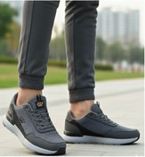 Resim Wickers Erkek Spor Ayakkabı Günlük Hafif Taban Ortopedik Rahat Füme 2562 