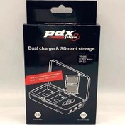 Resim Pdx Lp-E6 Ikili Şarj ve Sd Kart Saklama Kutusu 