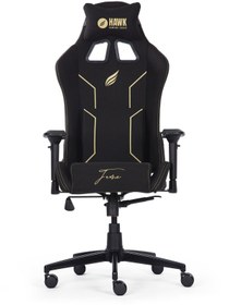 Resim Hawk Gaming Chair Fame Gold Kumaş Oyuncu Koltuğu 