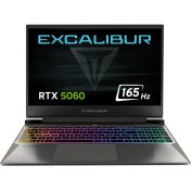 Resim Excalibur G880 i7-13620H 64GB 2TB 8GB RTX5060 165Hz 15.6" Freedos Gaming Laptop G880.1362-EX60X-C 