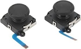 Resim Eujgoov 2 Adet Denetleyici Joystick, Oyun Kavrama Düğmesi Joystick Çizilmeye Dayanıklı ABS Oyun Joystick Parçaları Anahtarı Lite Için Değiştirme 